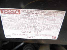 2006 TOYOTA SIENNA LE GOLD 3.3 AT 2WD Z20209